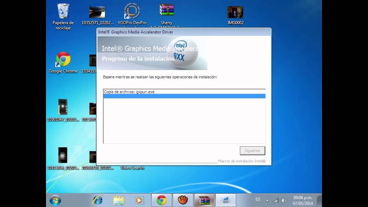 intel gma 950 windows 7